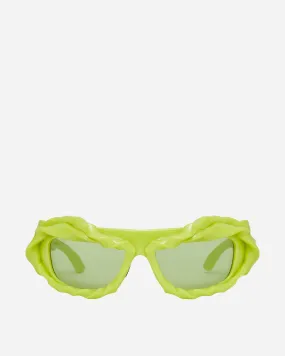 Twisted Sunglasses Acid Green