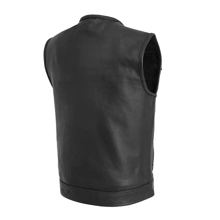 Unbeatable Men’s Motorcycle Leather Vest