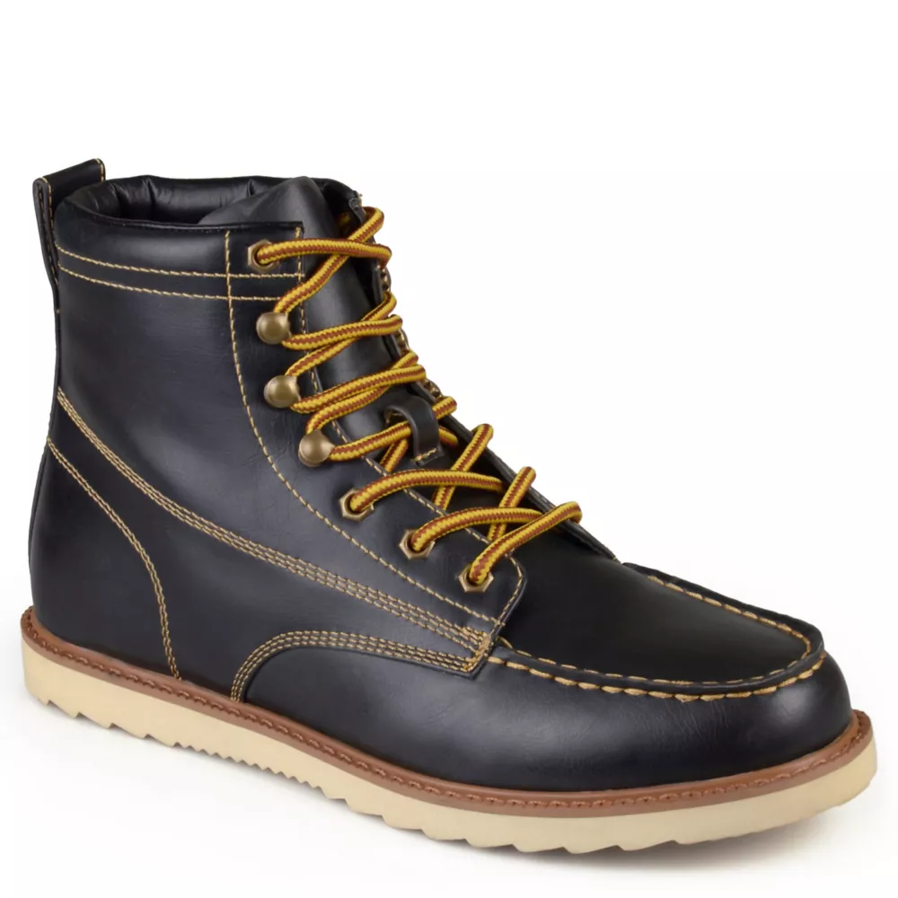 VANCE CO  MENS WYATT LACE-UP BOOT