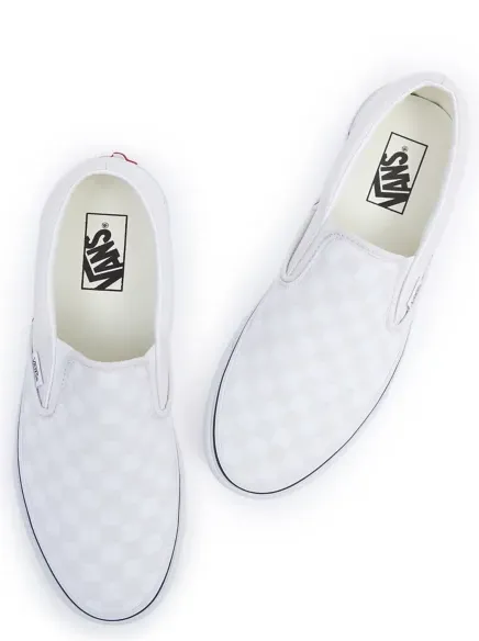 Vans Classic Slip-On Checkerboard Cloud