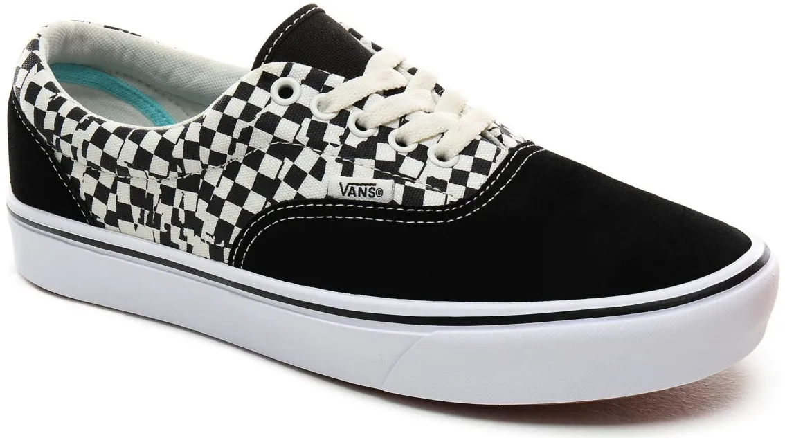 Vans ComfyCush Era Tear Check Black/True White