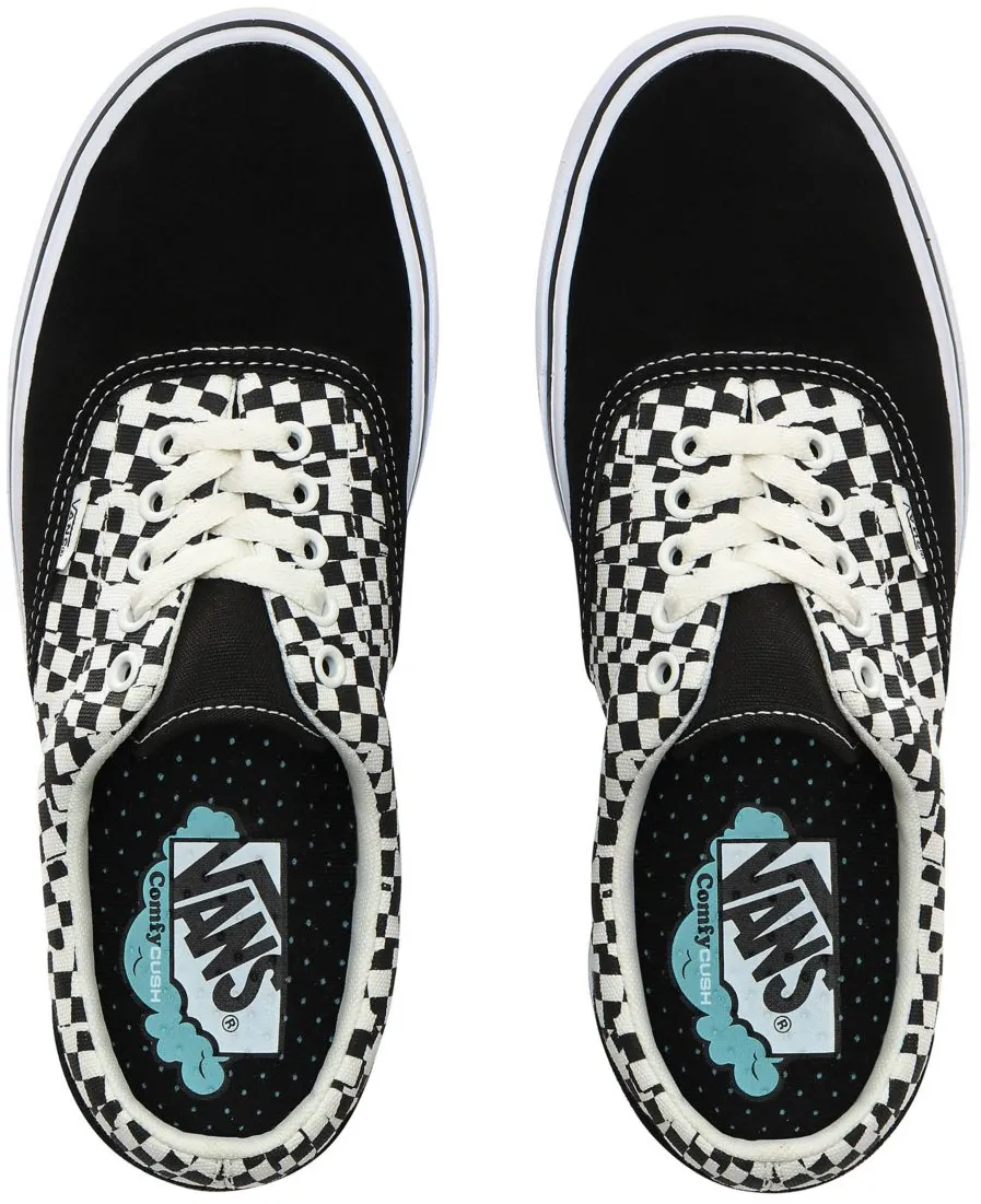 Vans ComfyCush Era Tear Check Black/True White