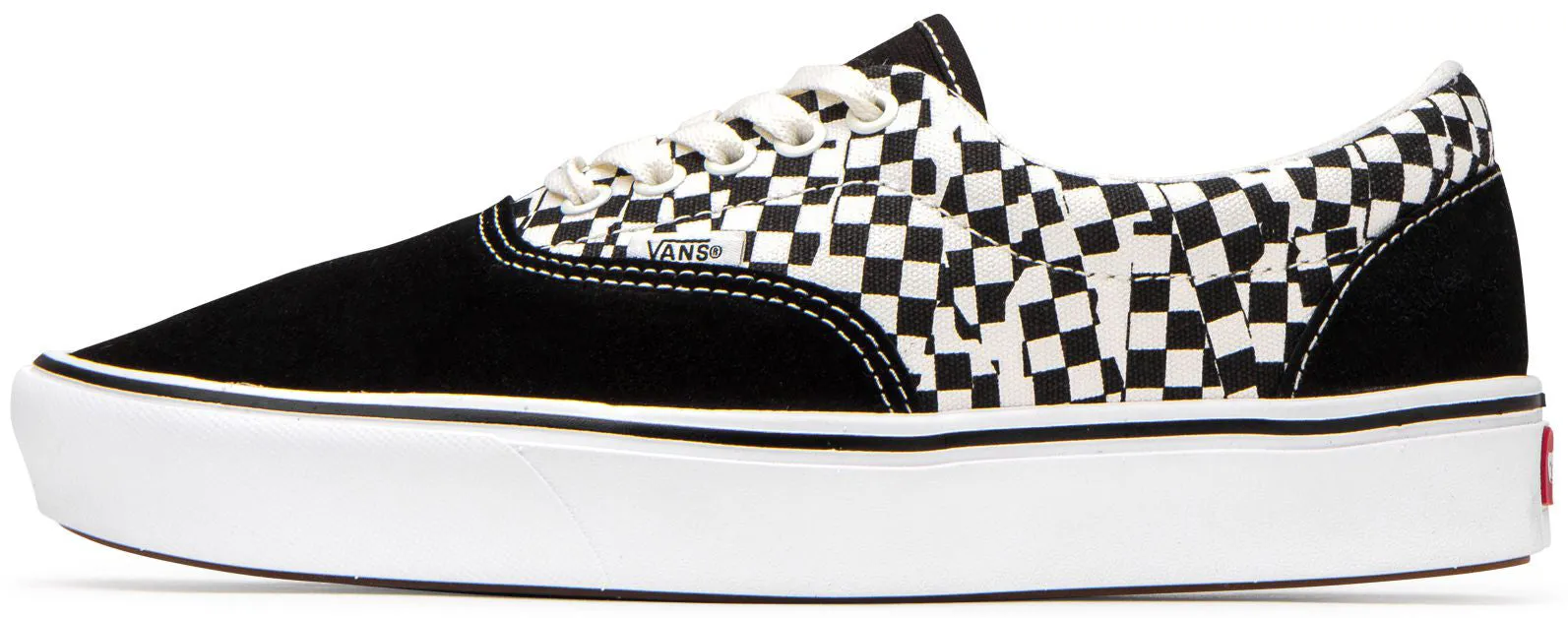 Vans ComfyCush Era Tear Check Black/True White