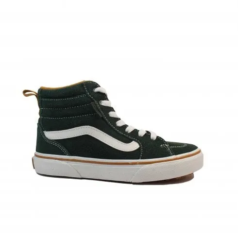 Vans Filmore Hi Guard | Mens Collection | Dark Forest Suede | Hi Top Sneakers