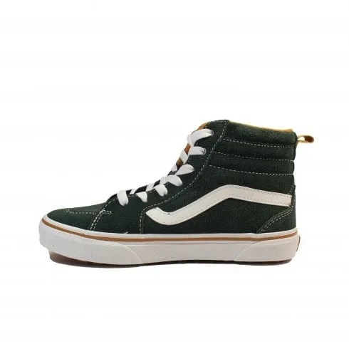 Vans Filmore Hi Guard | Mens Collection | Dark Forest Suede | Hi Top Sneakers