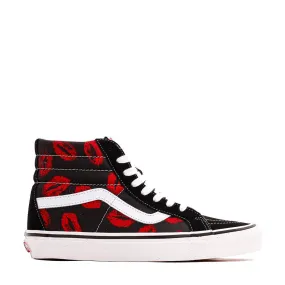 Vans Men UA Sk8-Hi 38 DX Anaheim Factory Black Red Hot Lips VN0A38GF45T