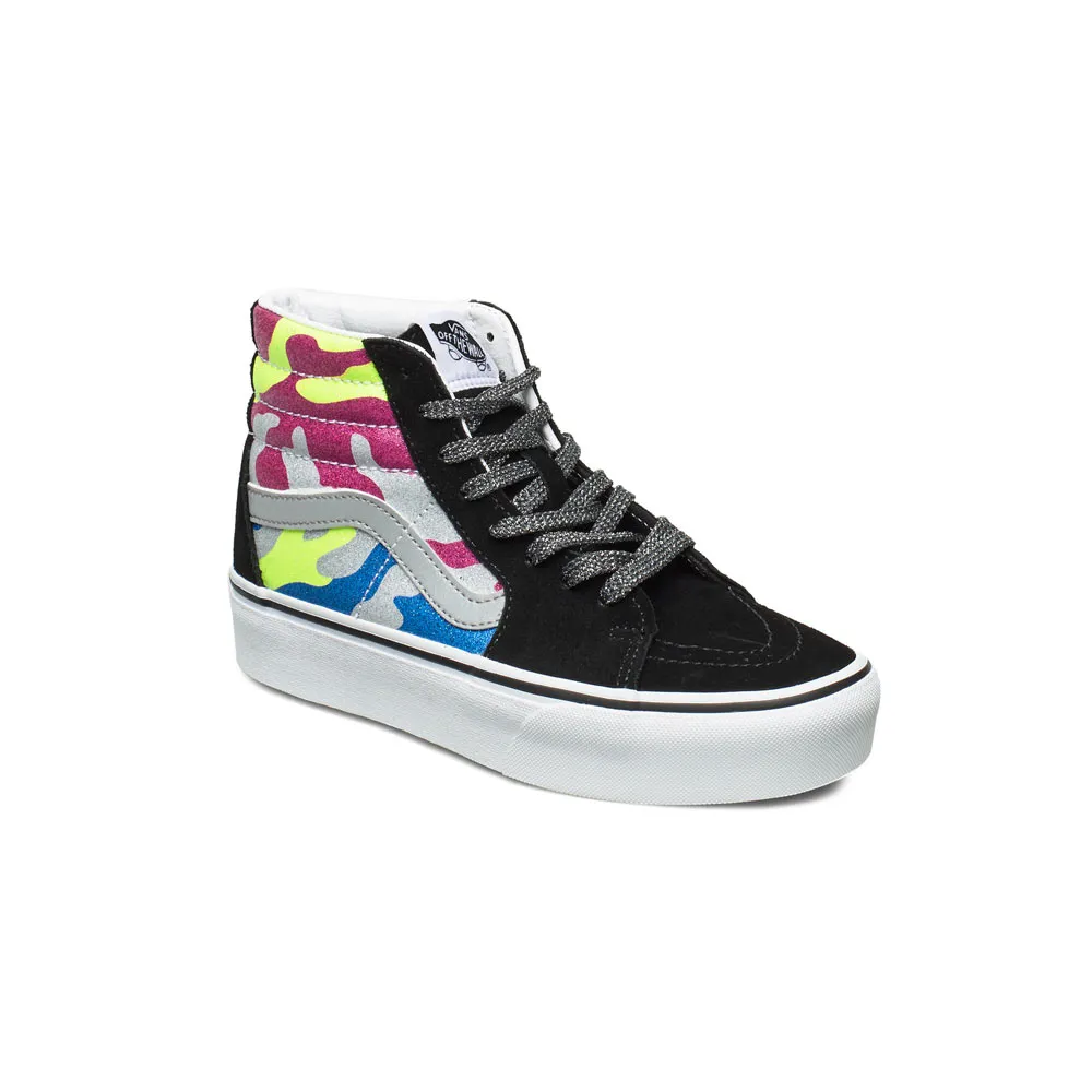 Vans Sk8-Hi Platform 2.0 After Dark Camo True Wht VN0A3TKNTUR1