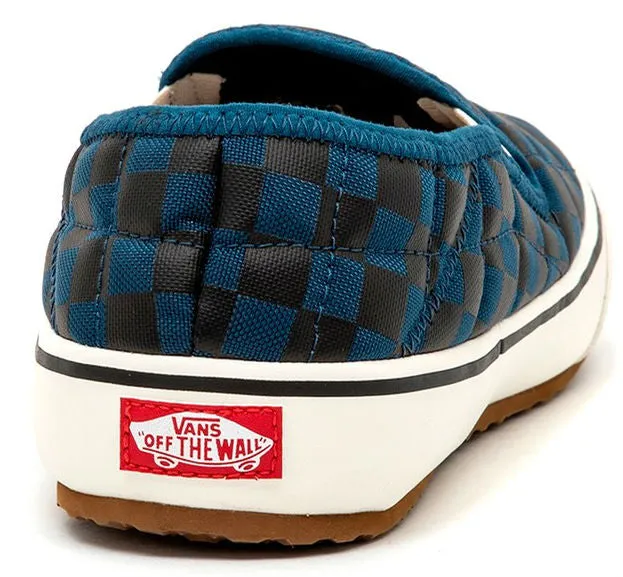 Vans Slip-Er Checkerboard Gibraltar Sea/Marshmallow