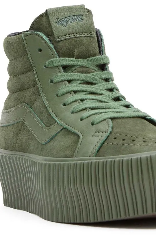 Vans sneakers Premium Standards Sk8-Hi Reissue 38 Platform green color VN000CNFARM1