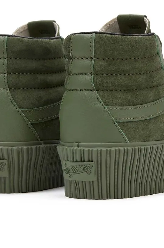 Vans sneakers Premium Standards Sk8-Hi Reissue 38 Platform green color VN000CNFARM1