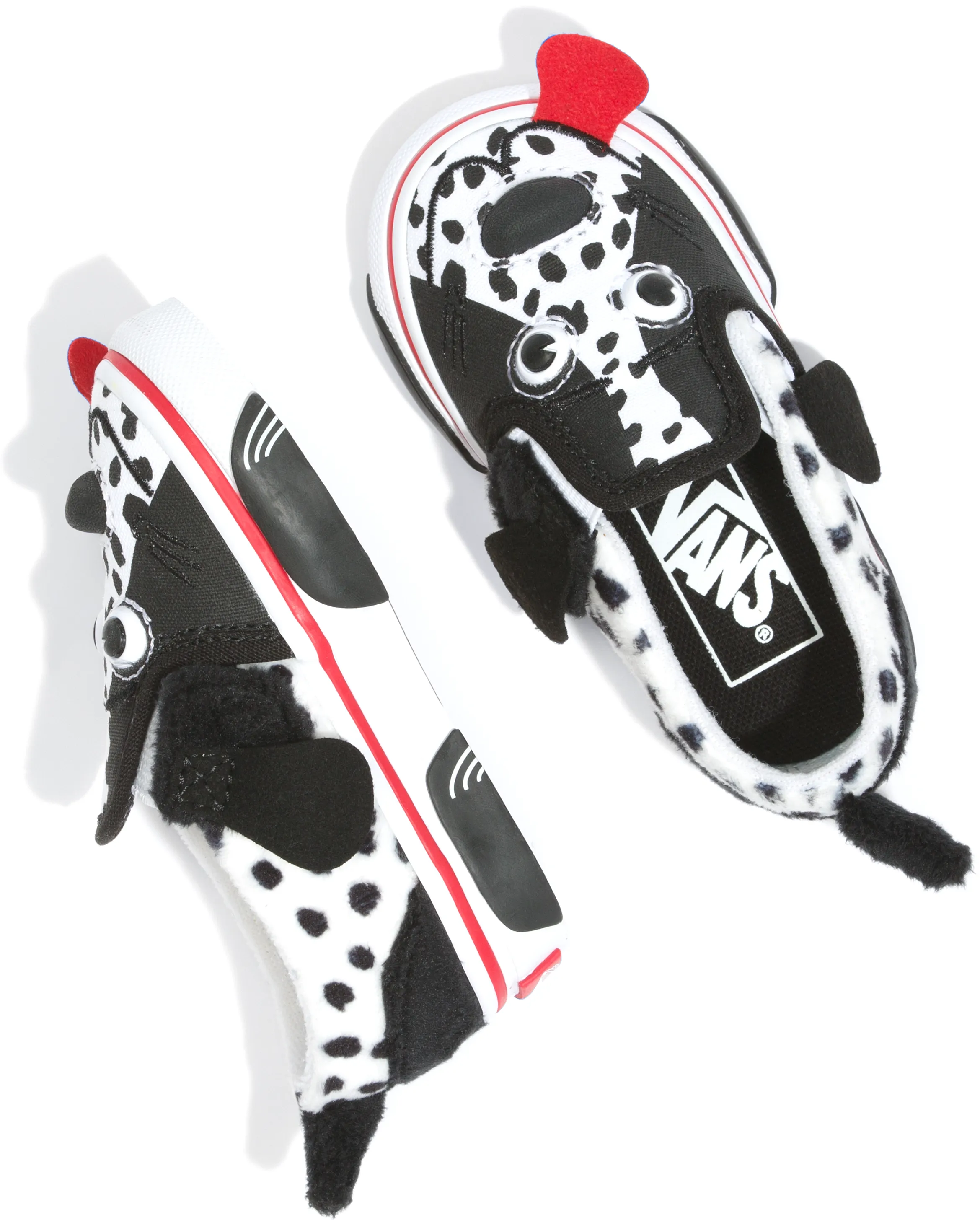 Vans Toddler Dog Slip Dalmation Black/White