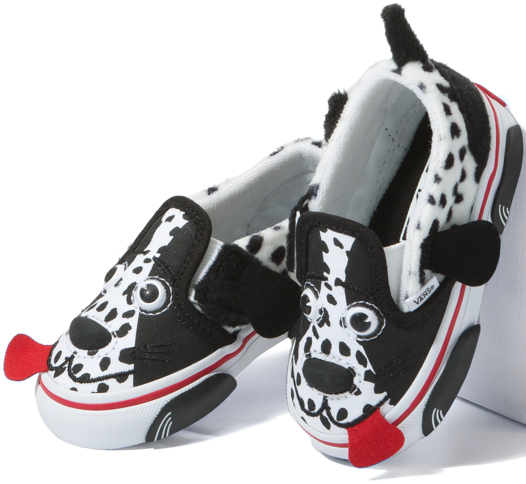 Vans Toddler Dog Slip Dalmation Black/White