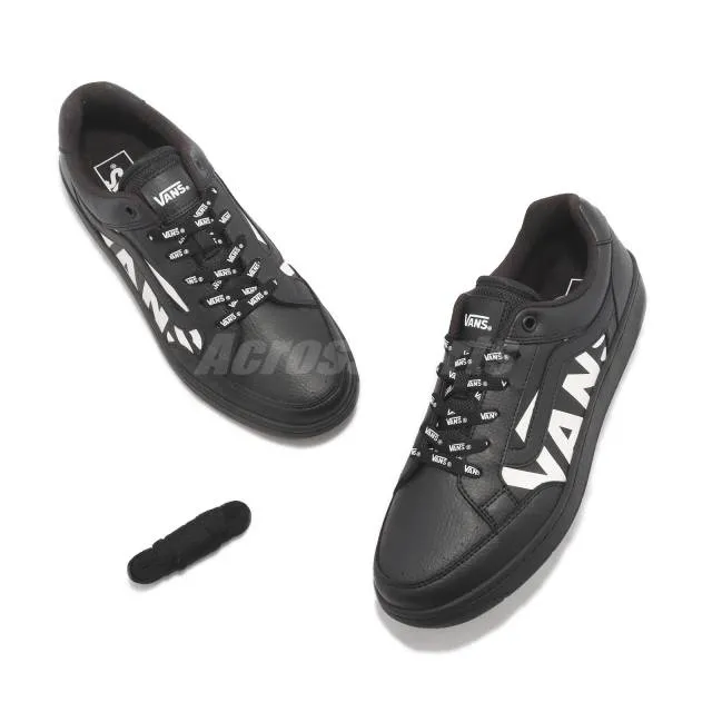 Vans V2960 Logo Superb Black White Men Unisex Casual Lif...