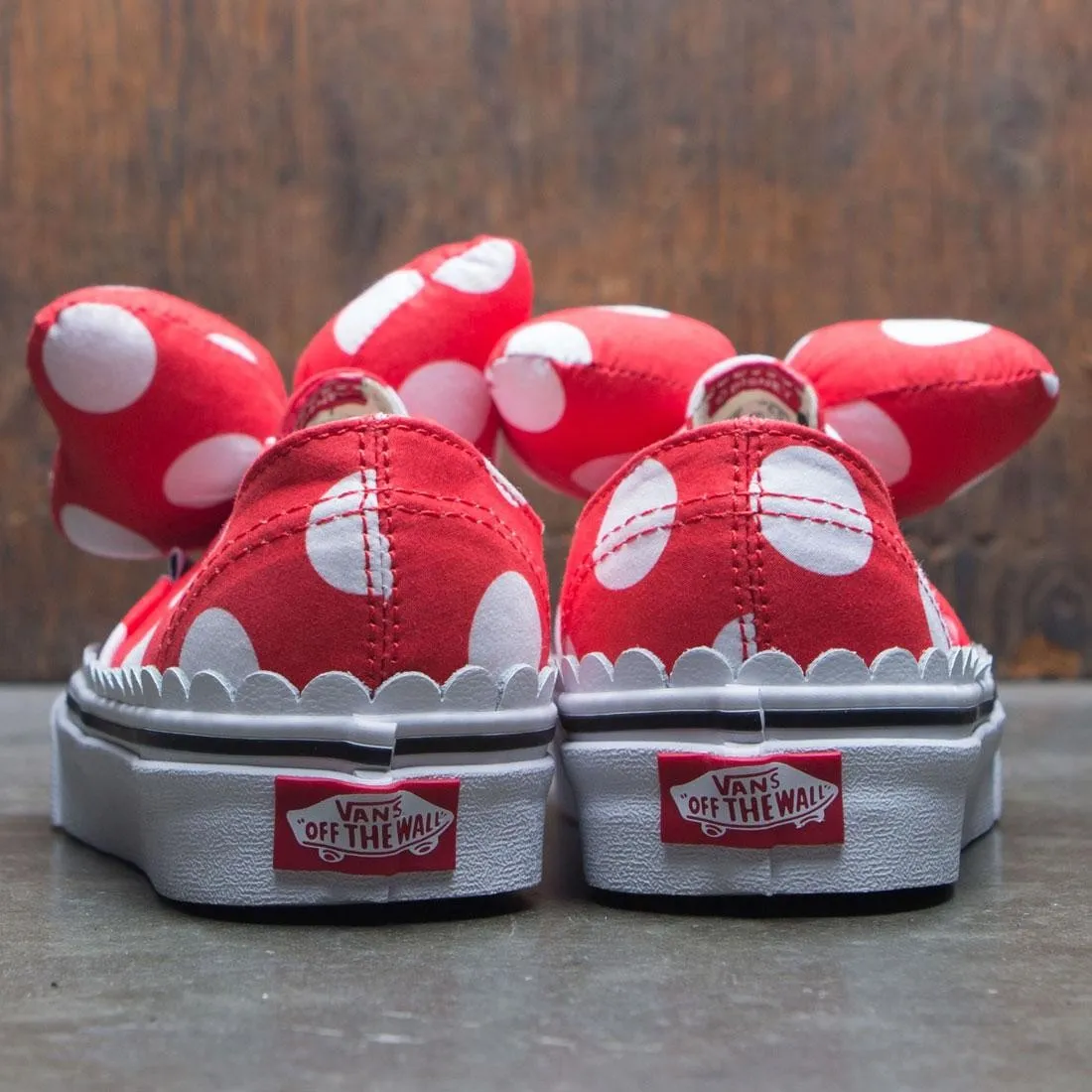 Vans x Disney Women Authentic Gore - Minnie Mouse Bow (red)