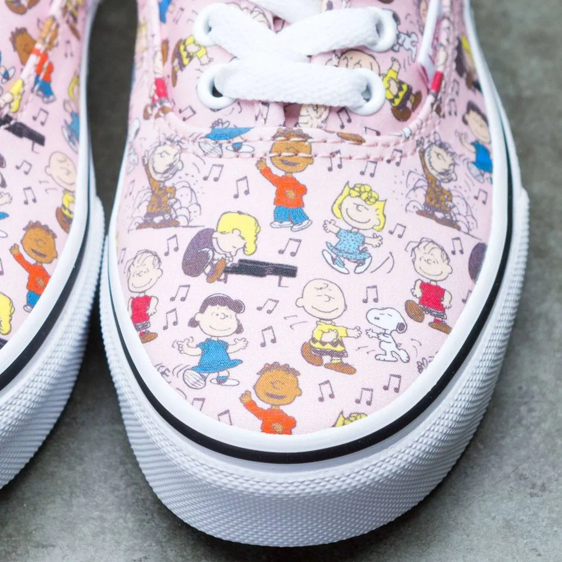 Vans x Peanuts Big Kids Authentic - Dance Party (pink)