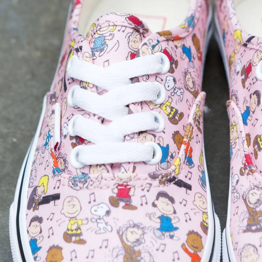 Vans x Peanuts Big Kids Authentic - Dance Party (pink)