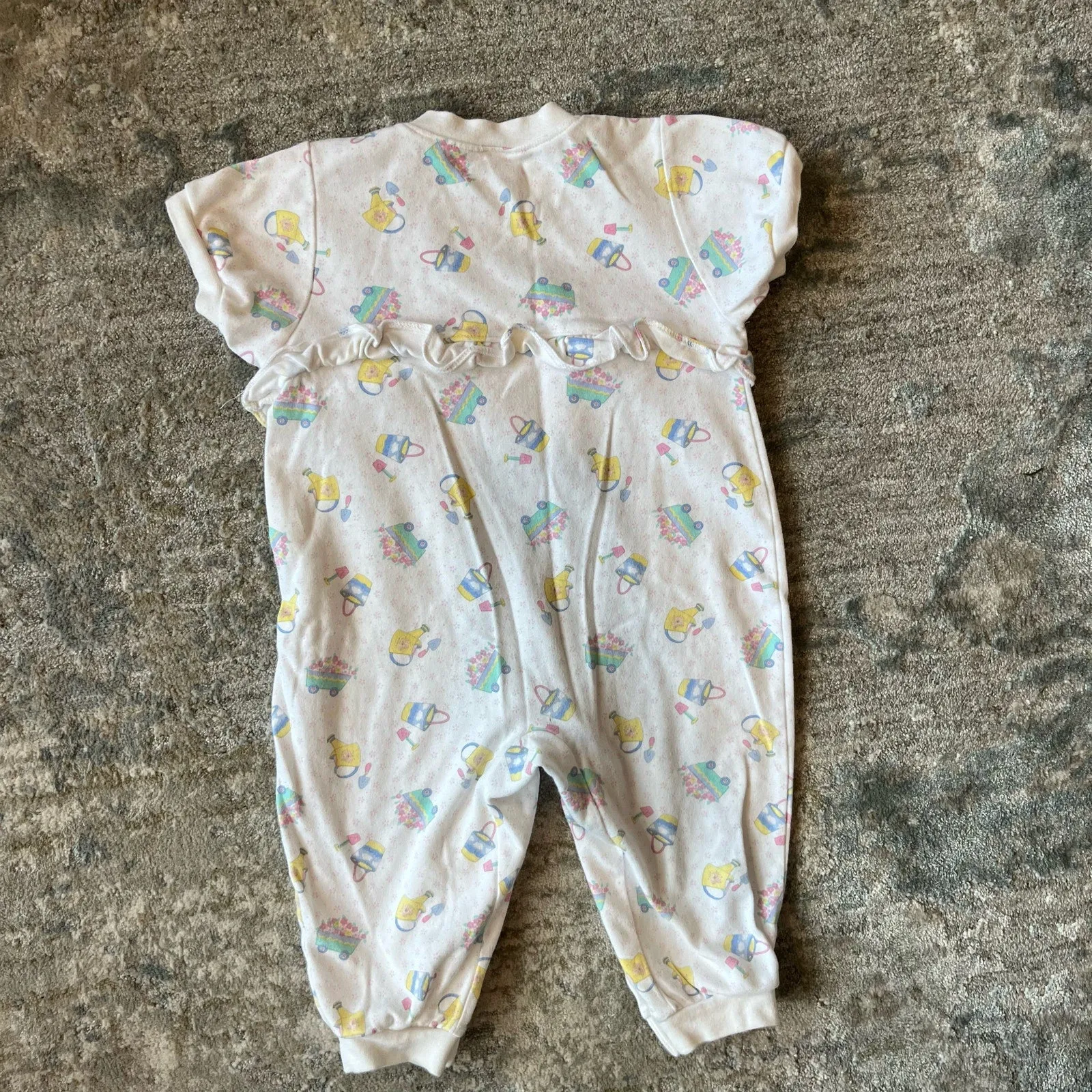 Vintage Good News Garden Beach Romper 24 Months