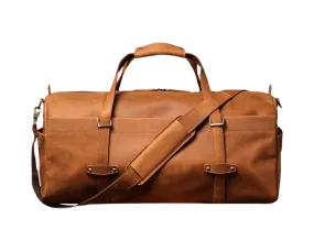 Vintage Men's Leather Duffle Bag - Horizon Leathers