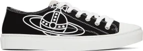 Vivienne Westwood Black Plimsoll 2.0 Sneakers