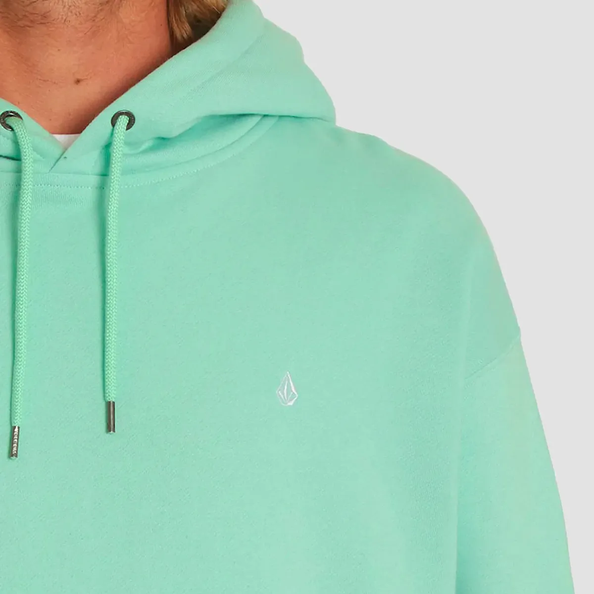 Volcom Single Stone From The Strange Pullover Hoodie Lichen Green