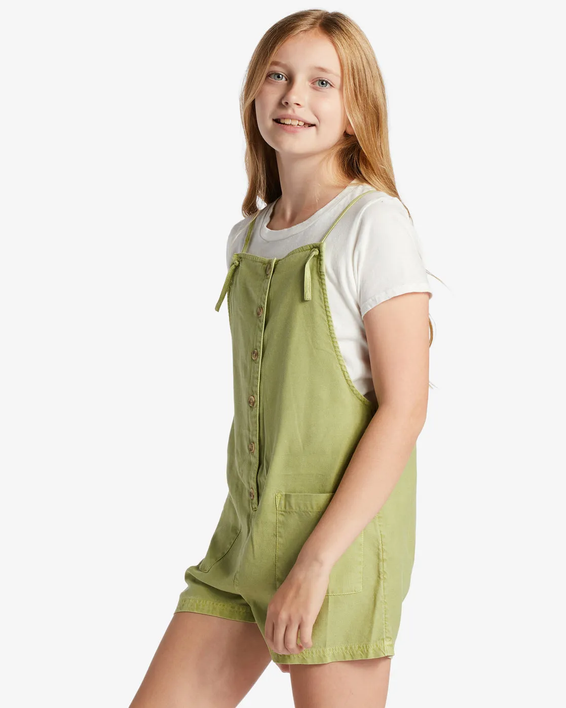 Wave Watch Jr Romper - Willow