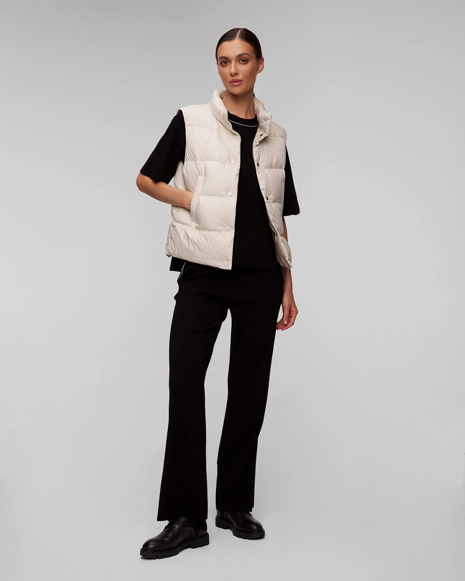 Women's white down waistcoat BOGNER Orely-D 36957914-756