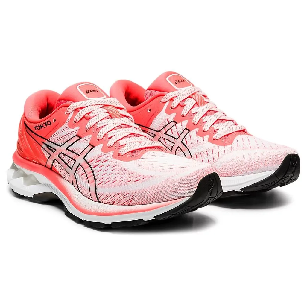 Women's ASICS Gel-Kayano 27 Tokyo (White/Sunrise Red)