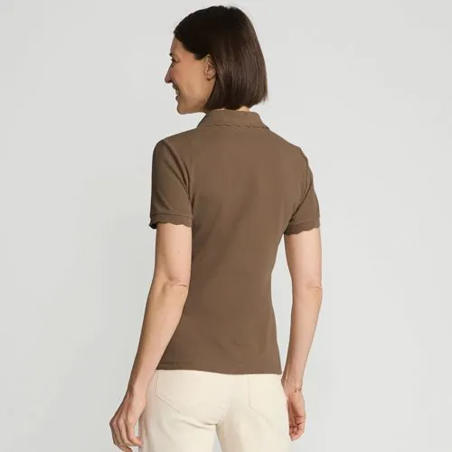 Women's Johnny Collar Polo Shirt