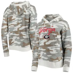 Women's Pressbox Camo Georgia Bulldogs San Pablo Pullover Hoodie