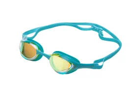 Zone 3 Volare Streamline Racing Unisex Swim Goggles - Teal/White/Copper